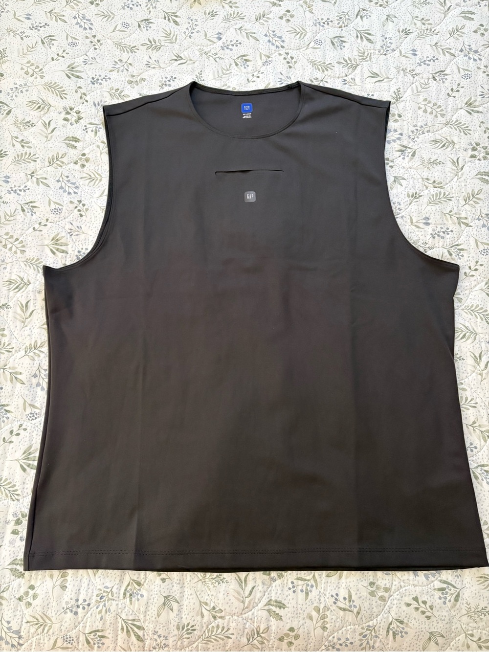Yeezy Gap Mens Shirt size XXL Black Sleeveless Muscle Tank YZY Loose fit NWOT